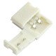 Коннектор LedEX пластик без провода для LED ленты SMD 3528, 8mm, один цвет