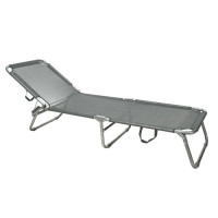 Раскладушка Trip 191x58xH28 cm grey