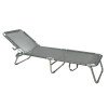 Раскладушка Trip 191x58xH28 cm grey