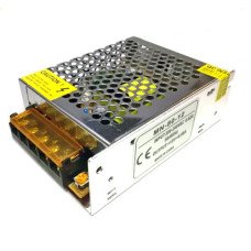 Блок питания 80W, 12V, 6.6А (80Вт, 12В) для светодиодных лент, модулей MR-80-12