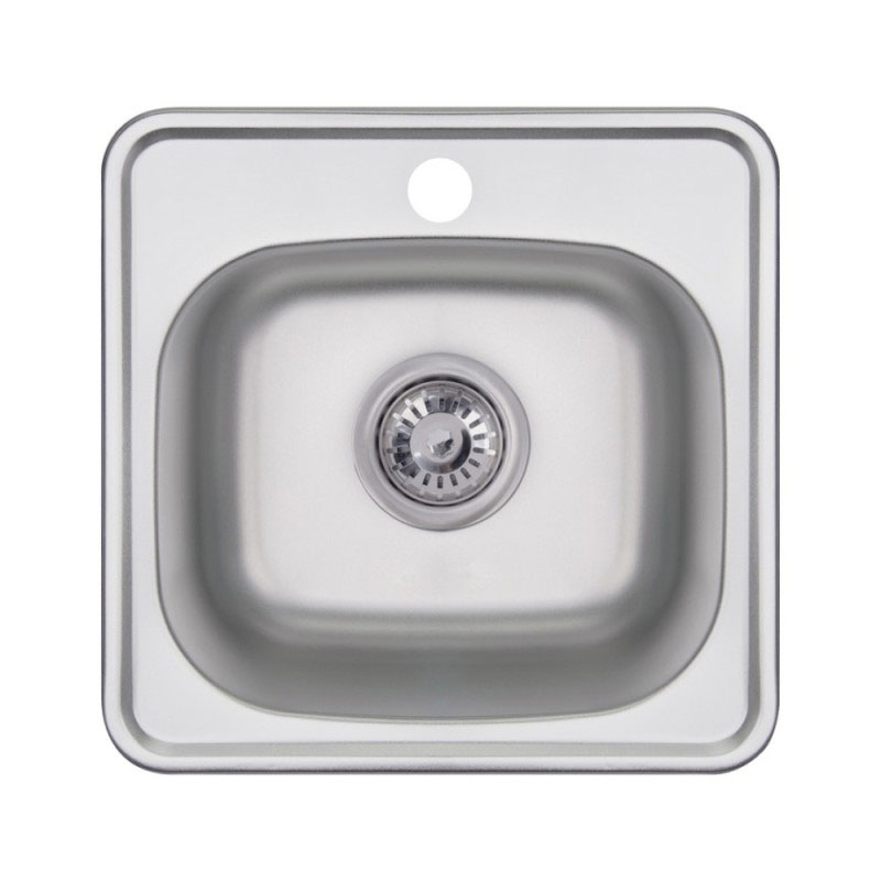 Мойка кухонная Imperial 3838 0.6 мм Satin