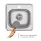 Мойка кухонная Imperial 3838 0.6 мм Satin