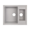 Гранитная мойка двойная Lidz 615x500/200 GRA-09