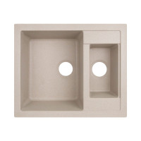 Гранитная мойка двойная Lidz 615x500/200 MAR-07