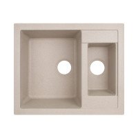 Гранитная мойка двойная Lidz 615x500/200 MAR-07