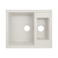 Гранитная мойка двойная Lidz 615x500/200 STO-10