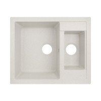 Гранитная мойка двойная Lidz 615x500/200 STO-10