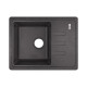 Кухонная мойка гранитная Lidz 620x435/200 BLA-03