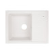 Кухонная мойка гранитная Lidz 620x435/200 WHI-01