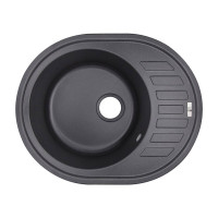 Гранитная мойка Lidz 620x500/200 BLA-03