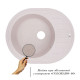 Кухонная мойка гранитная Lidz 620x500/200 COL-06