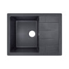 Гранитная мойка Lidz 650x500/200 BLA-03