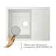 Кухонная мойка гранитная Lidz 650x500/200 STO-10