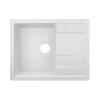 Гранитная мойка Lidz 650x500/200 WHI-01