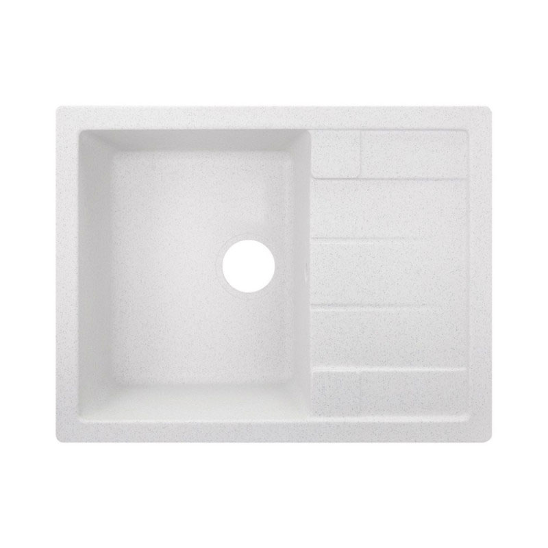 Кухонная мойка гранитная Lidz 650x500/200 WHI-01