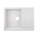 Кухонная мойка гранитная Lidz 650x500/200 WHI-01