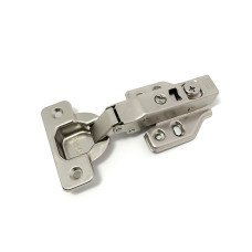Петля мебельная накладная A Linken System Soft Close Easy Motion с усиленной планкой (своб. ход, clip-on, эксц)