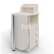 Стол маникюрный M103К Эстет №3 компакт белый с выдвижными ящиками