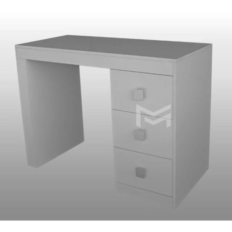 Стол маникюрный M115 Prestige One белый с выдвижными ящиками