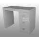 Стол маникюрный M115 Prestige One белый с выдвижными ящиками