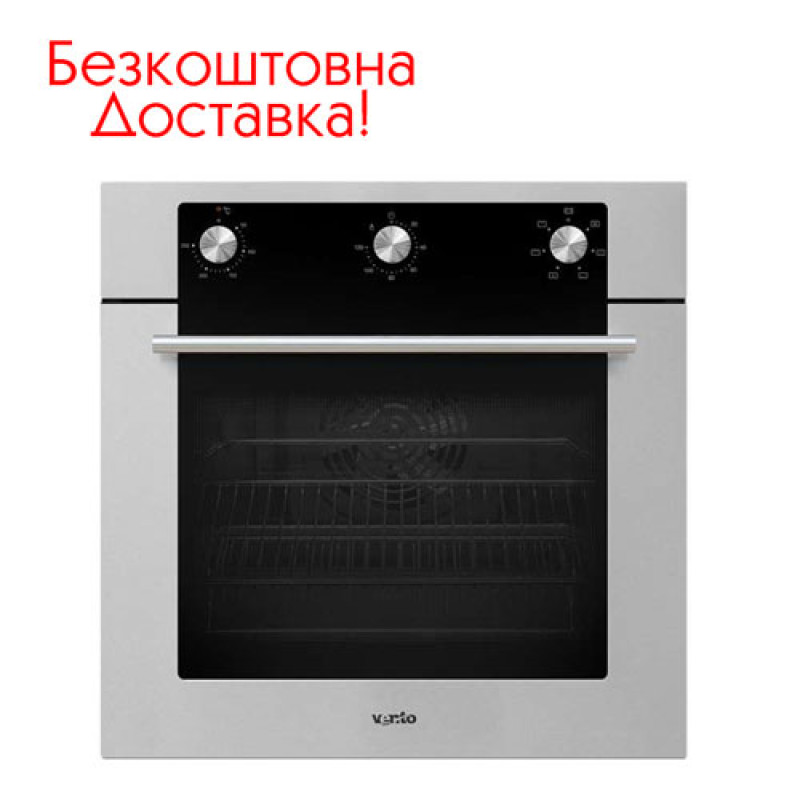 Духовой шкаф электрический Ventolux EO56M-6K BK/X