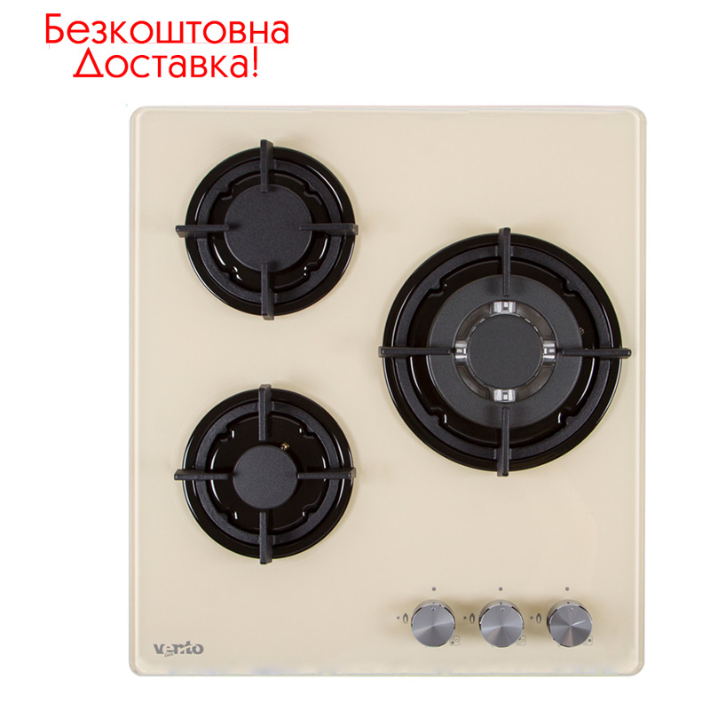 Варочная поверхность газовая HG430-G1G CEST (IVORY)