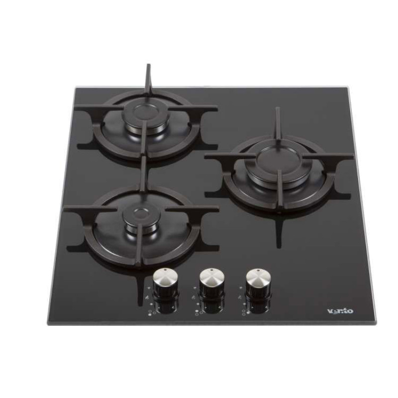 Варочная поверхность газовая Ventolux HG430-G3G CS (BK)