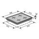 Варочная поверхность газовая Ventolux HG640 B2 S (X)