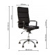 Стул офисный Slim HB FX Tilt CHR68 экокожа