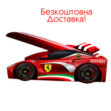 Кровать детская Элит Е (матрас+мягкий спойлер+подушка+газовый механизм)
