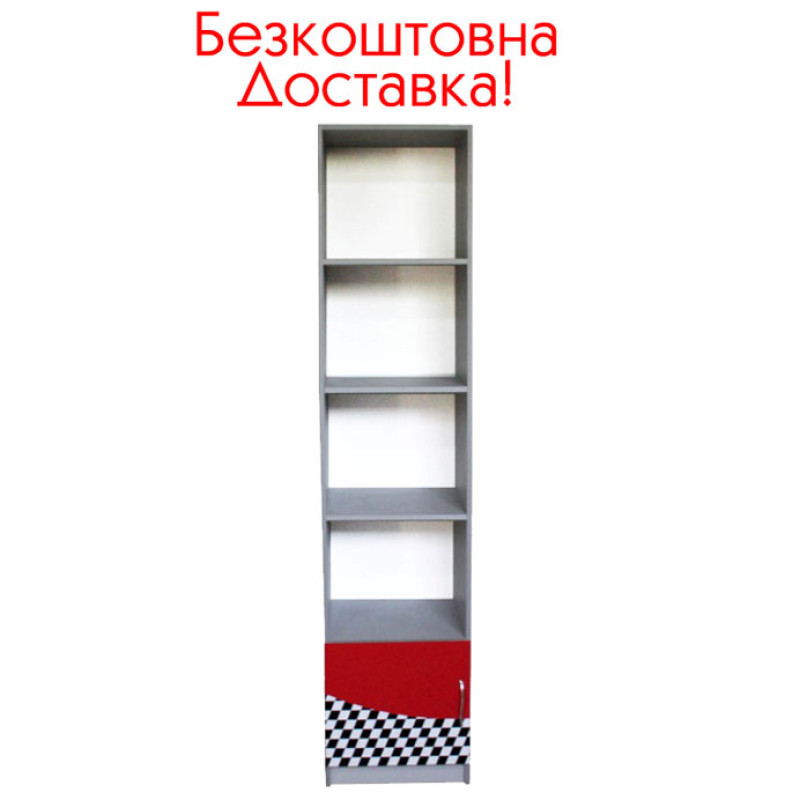 Стеллаж Т-2 в детскую комнату Форсаж