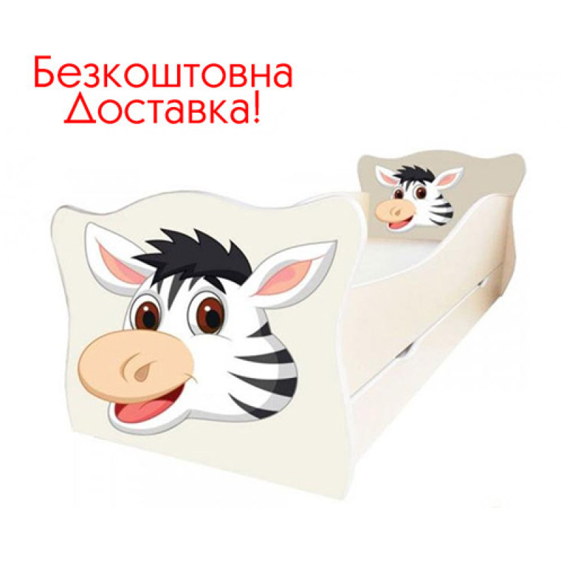Детская кровать "Animal" (с ящиком)