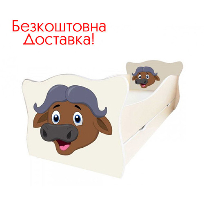 Детская кровать "Animal" (с ящиком)