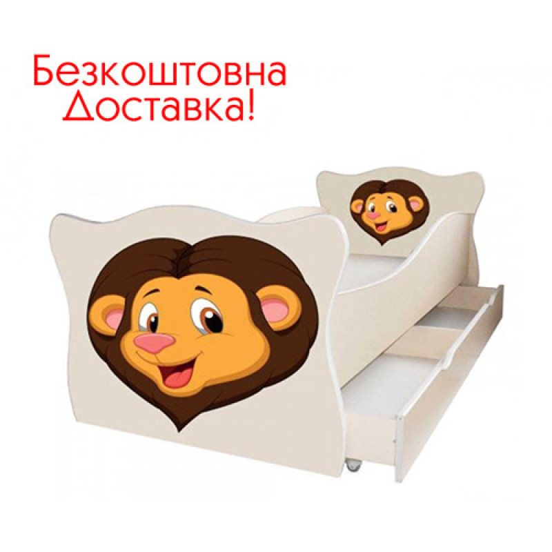 Детская кровать "Animal" (с ящиком)