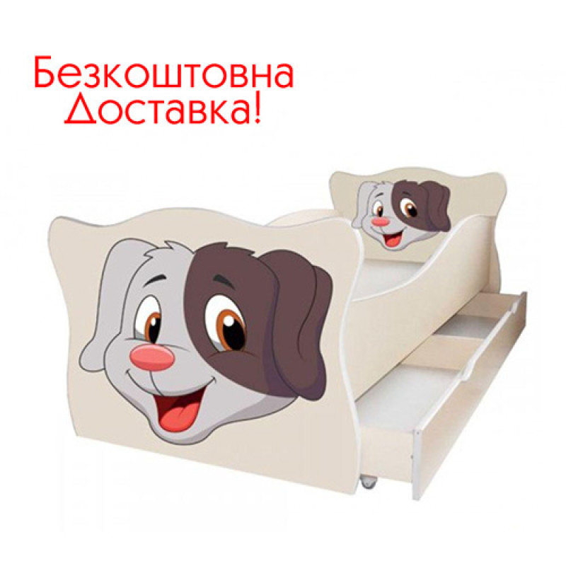 Детская кровать "Animal" (с ящиком)