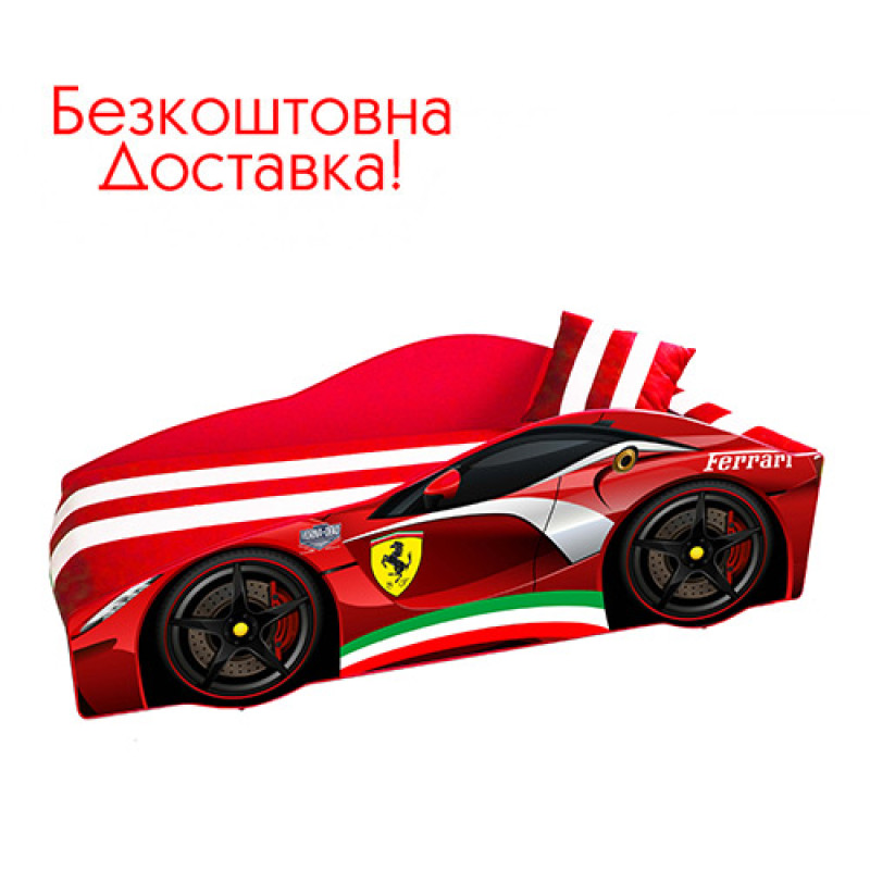 Детская кровать Элит Е (матрас+мягкий спойлер+подушка)