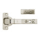 Петля угловая 45 DTC + декоративная накладка C85E6A6+S10HH SNAP-ON