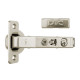 Петля угловая 45 DTC с доводчиком + декоративная накладка C85E6A6F+S10HH SNAP-ON