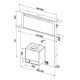 Кухонная вытяжка Downdraft 90 Inox