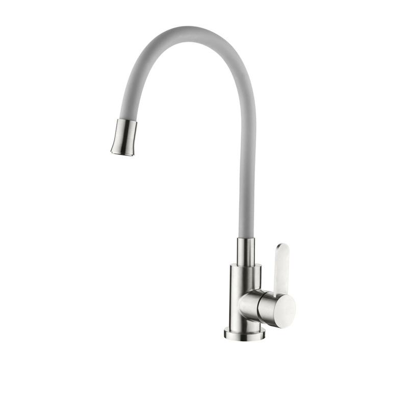Смеситель для кухни с гибким цветным изливом Germece CS 519