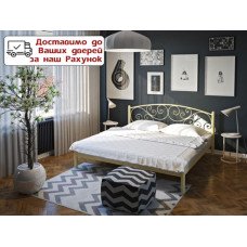 Металлическая кровать Лилия (разные цвета)