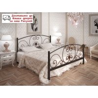 Металлическая кровать Нимфея (разные цвета)
