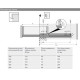 Hettich Quadro 25.Silent System направляющая частичного выдвижения (левая)