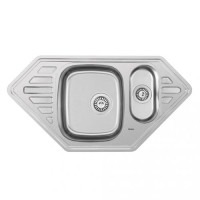 Кухонная мойка Kraft F9550C из нержавеющей стали