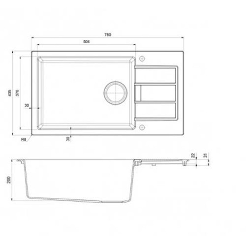 Кухонная мойка FRANKE SID 611-78 XL Slim