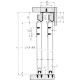 Комплект роликов SKM-321R/L