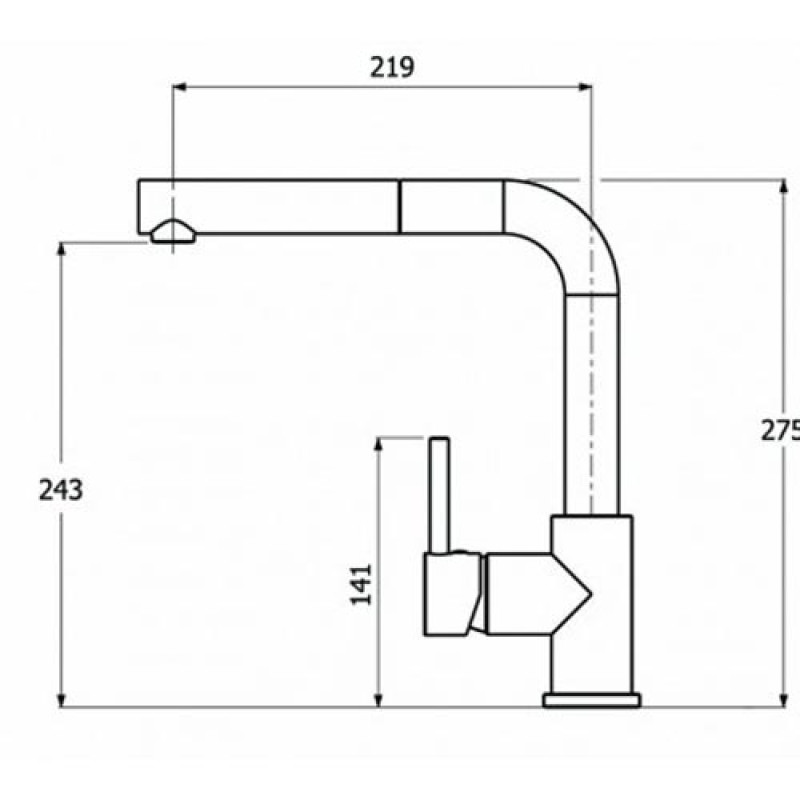 Смеситель AquaSanita 2383