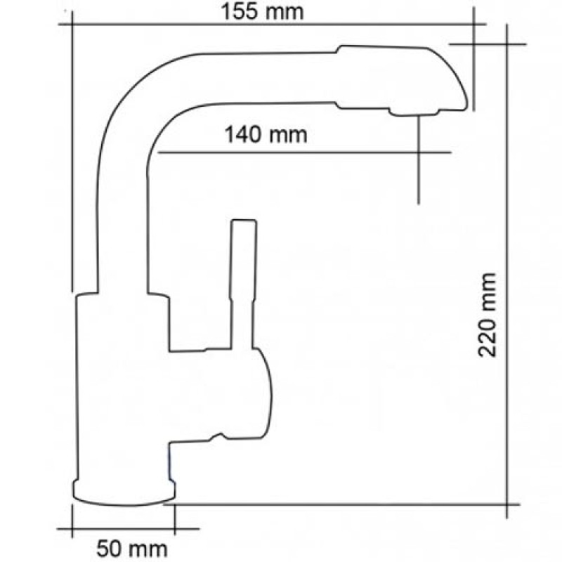 Смеситель Melana 6104