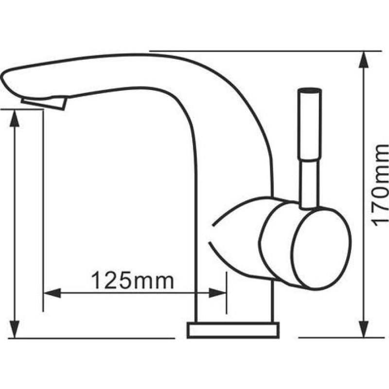 Смеситель Melana 6105