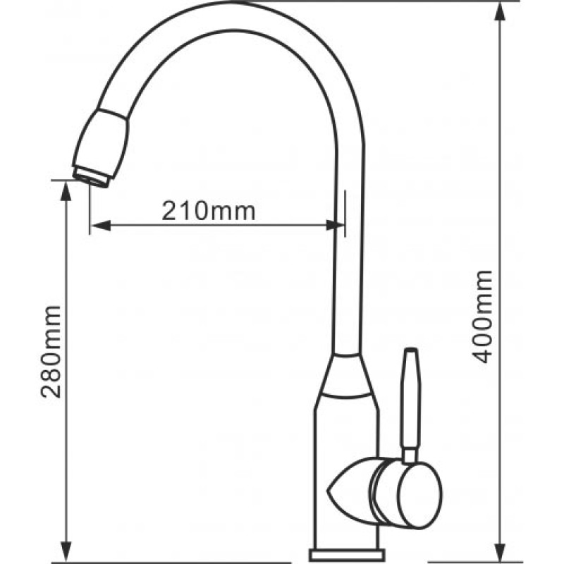 Смеситель Melana 8102